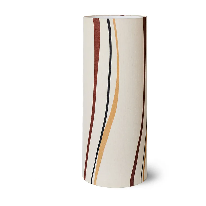 Cylinder lampunvarjostin Ø 33 cm, Swirl HKliving
