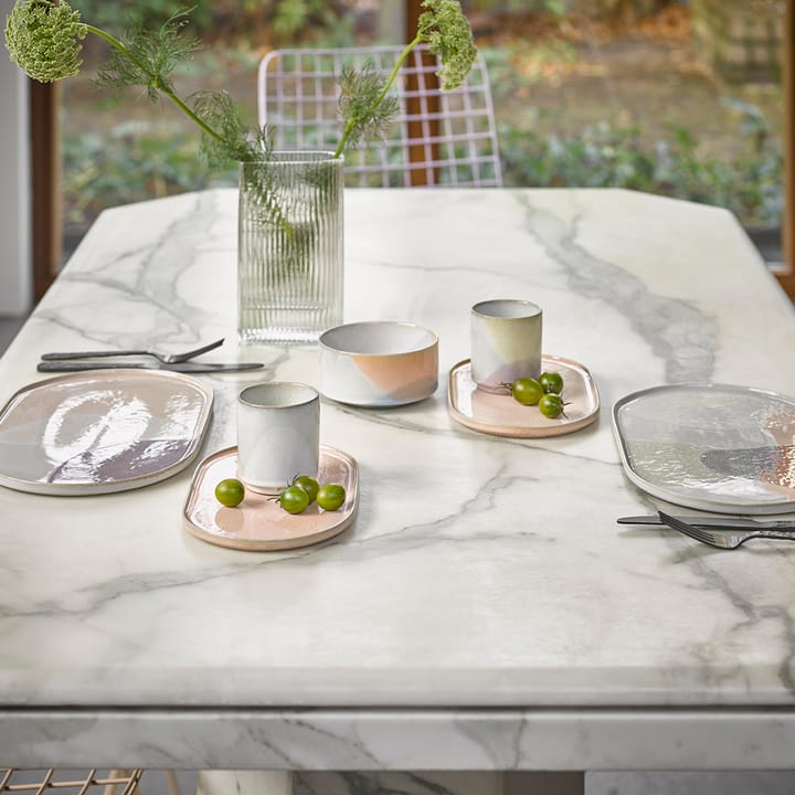 Gallery ceramics -lautanen, ovaali, Nude HKliving