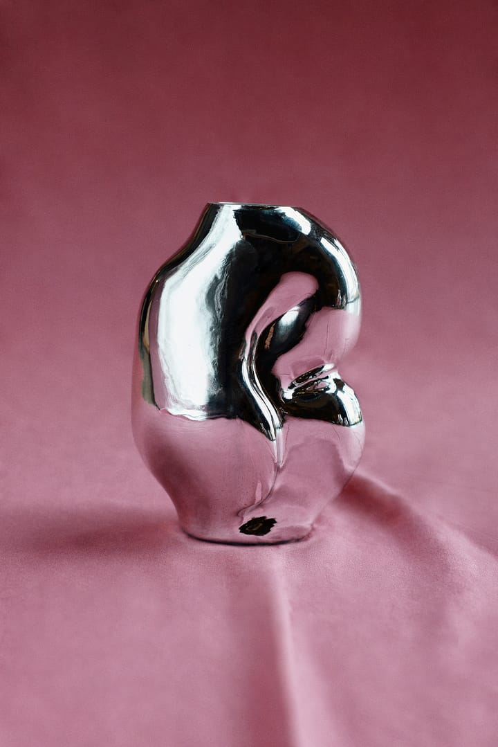 Gleam maljakko small, Chrome HKliving