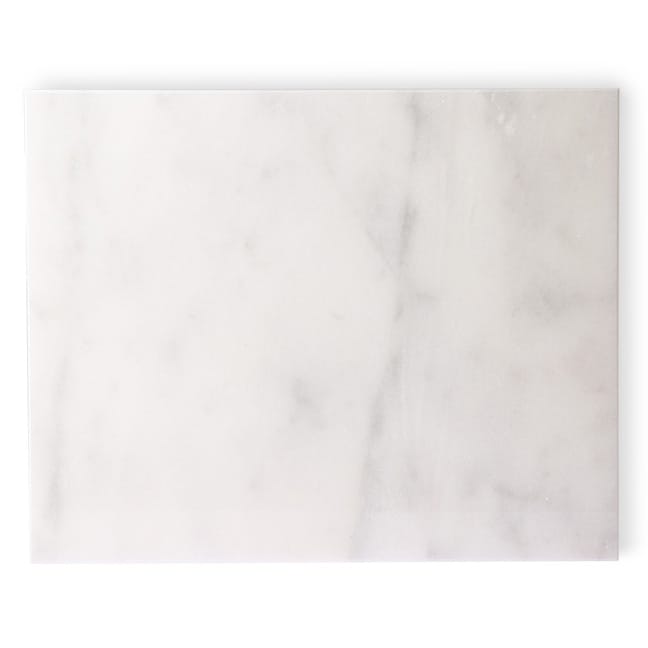 HKliving marmori leikkuulauta 50x40 cm - Valkoinen - HKliving