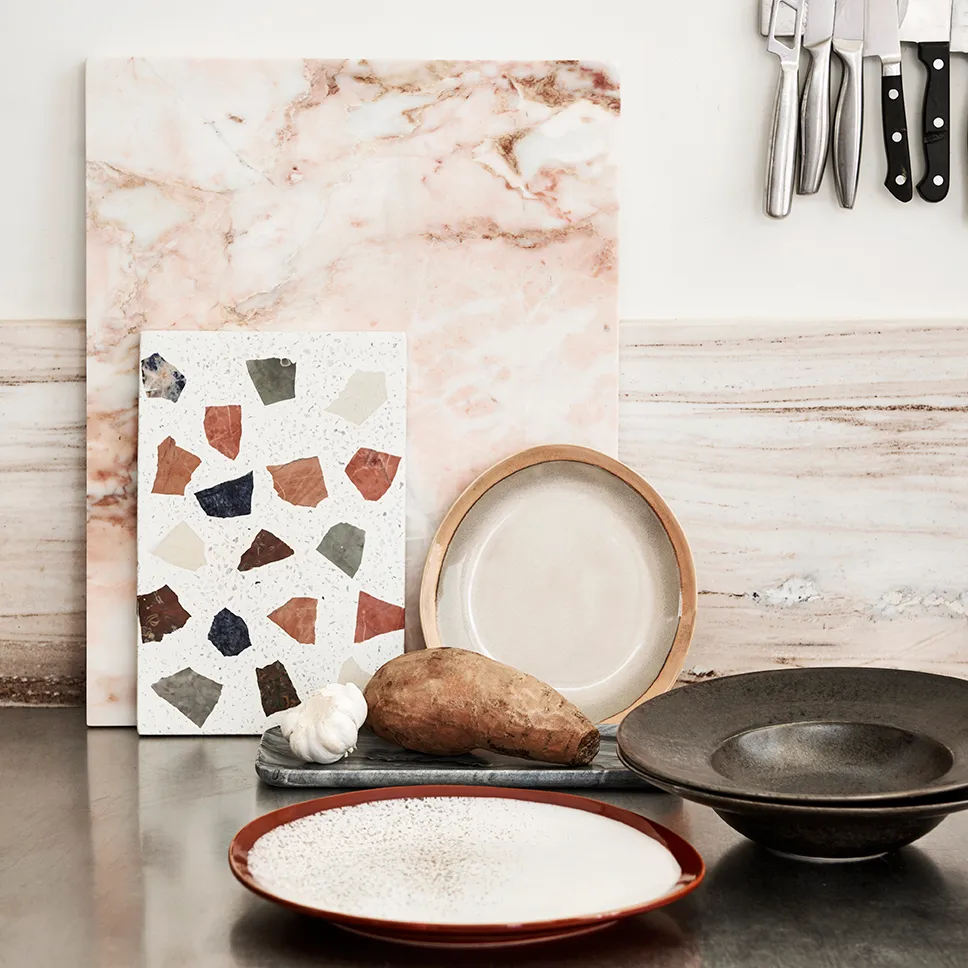 HKliving marmoritarjotin 30x12 cm, Harmaa HKliving