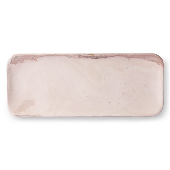 HKliving marmoritarjotin 30x12 cm - Vaaleanpunainen - HKliving