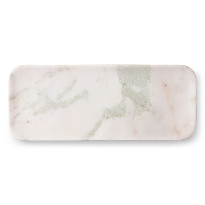 HKliving marmoritarjotin 30x12 cm, Valkoinen-vihreä-vaaleanpunainen HKliving