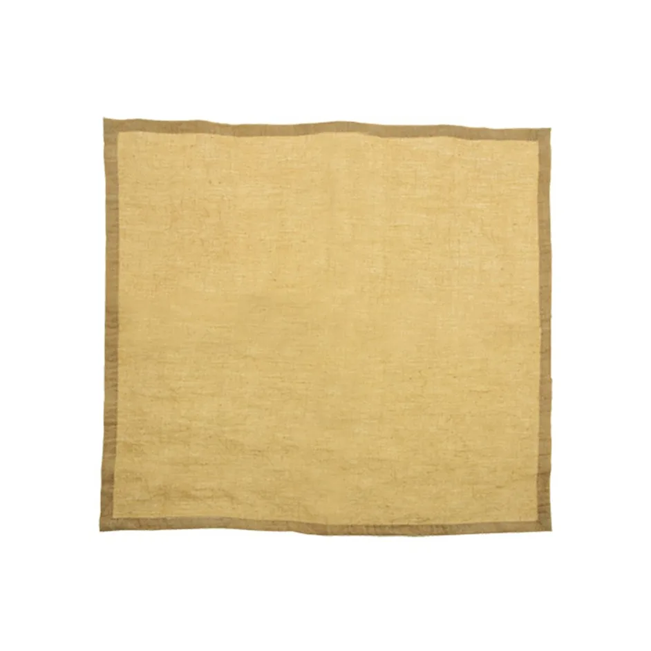 HKliving -pellavalautasliina, 2- pakkaus, keltainen HKliving