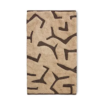 Interplay kylpyhuonematto 70x120 cm - Brown - HKliving