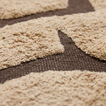 Interplay kylpyhuonematto 70x120 cm - Brown - HKliving