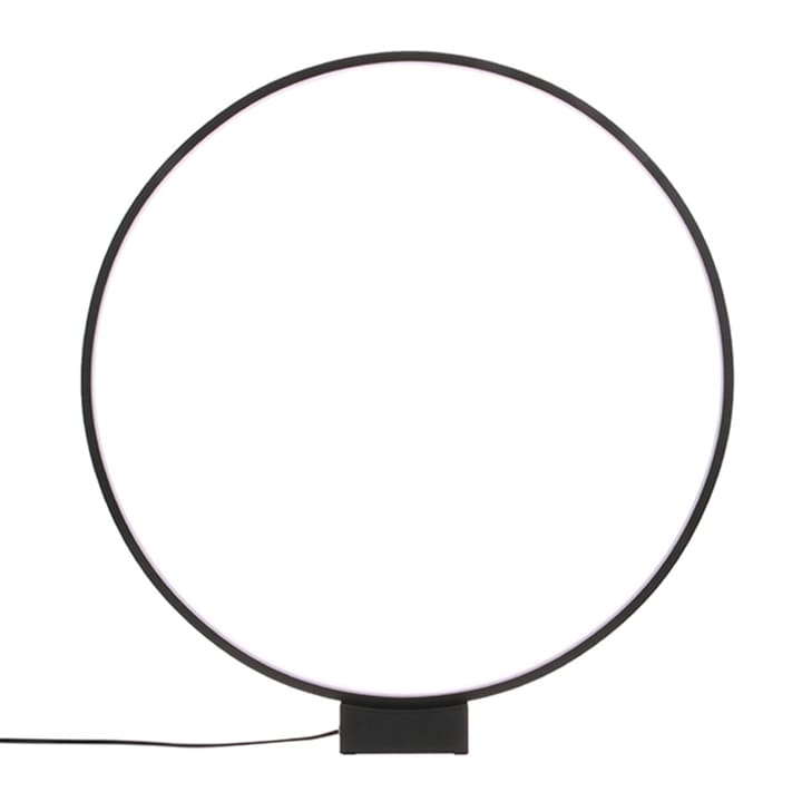 Luminous circle pöytälamppu 60 cm, Musta HKliving