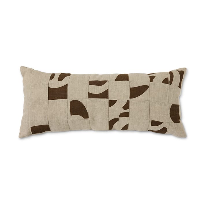 Natural patched tyyny 30x70 cm. - Beige - HKliving