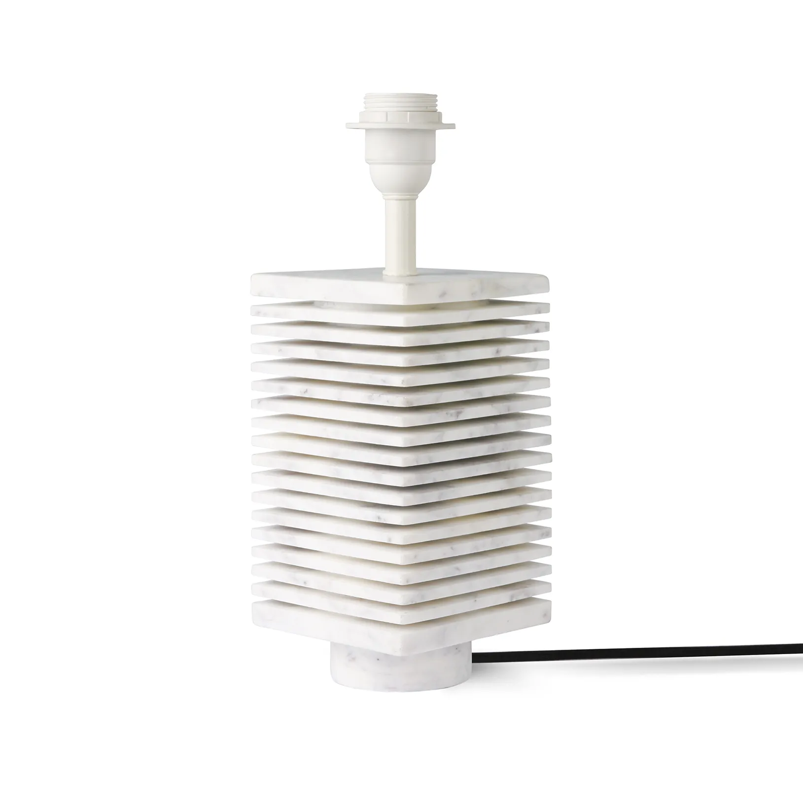 Ribbed lampunjalka, Valkoinen HKliving