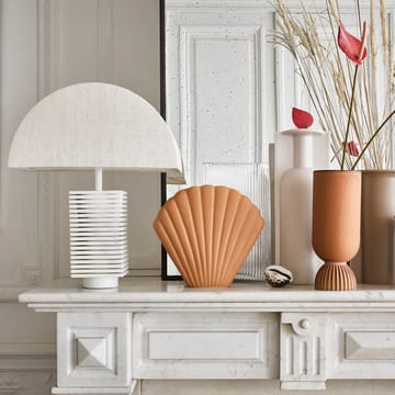 Ribbed lampunjalka - Valkoinen - HKliving