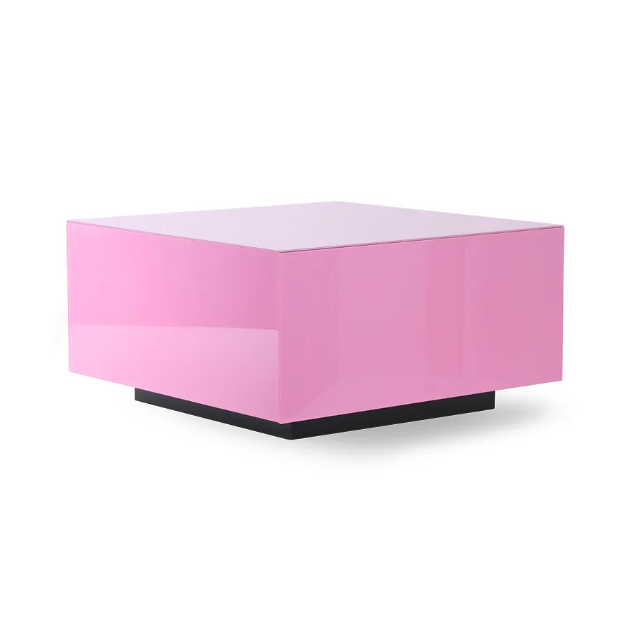 Sohvapöytä peilikuutio L 60x60 cm, Rosa HKliving