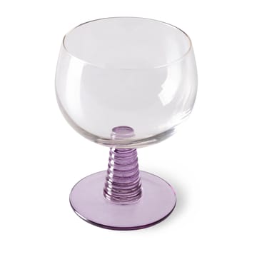 Swirl viinilasi matala - Purple - HKliving