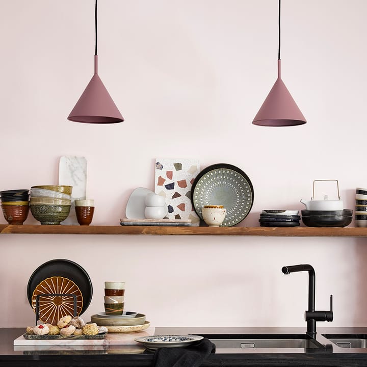 Triangle kattolamppu M, Matt purple HKliving