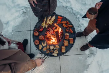 BOWL 57 Plancha paistolevy - Musta - Höfats