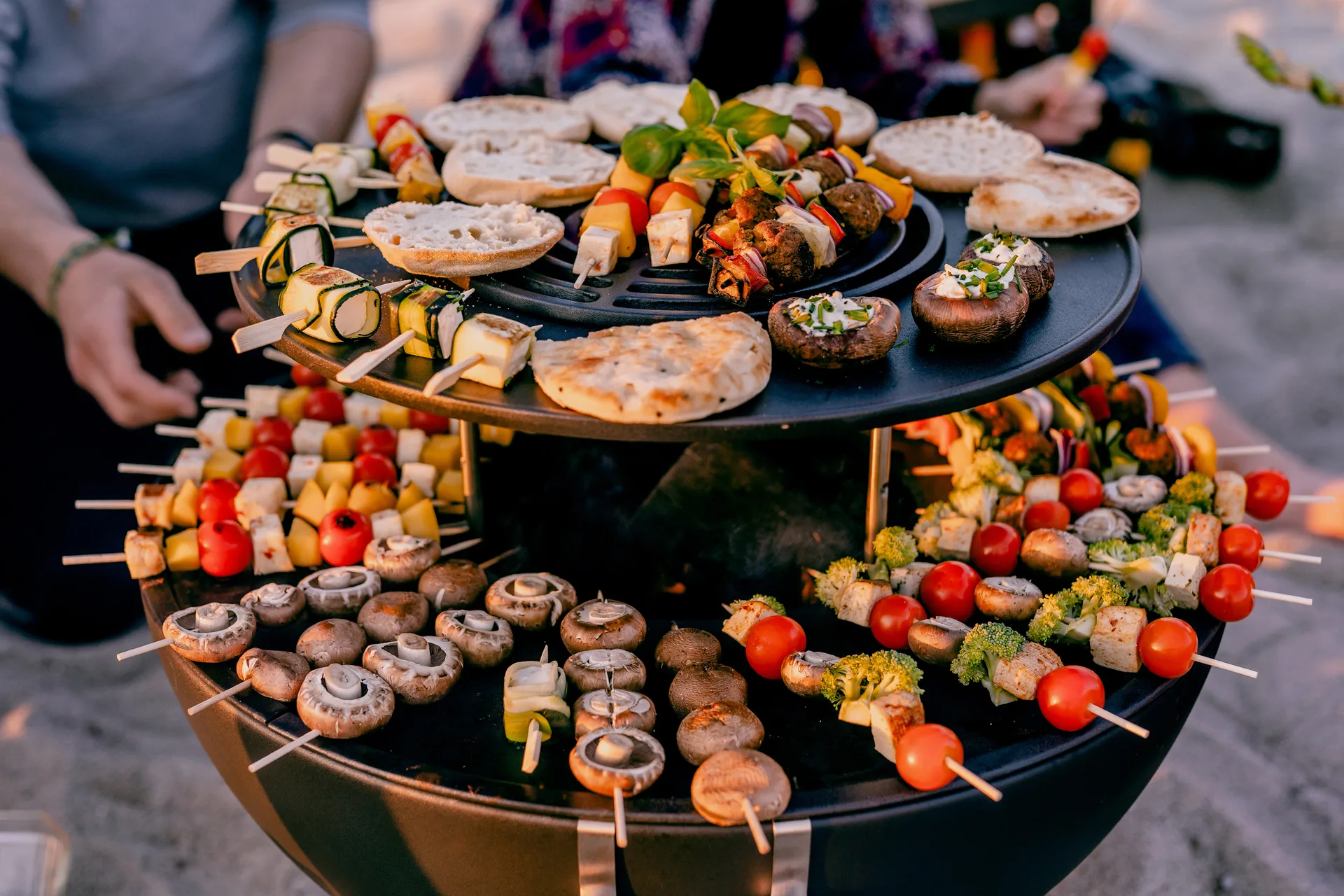 BOWL 57 sear-ritilä, Musta Höfats