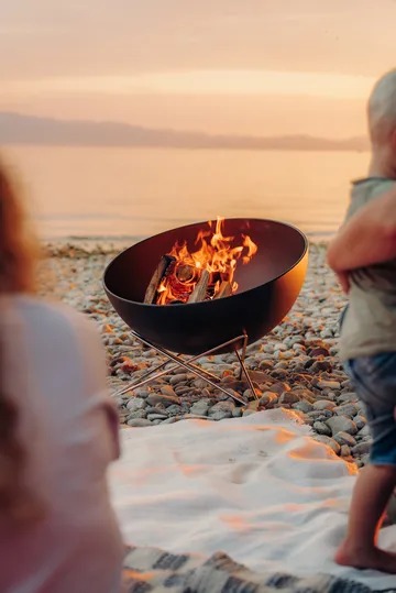 BOWL 57 tulisija - Musta-hopea, tähtijalka - Höfats