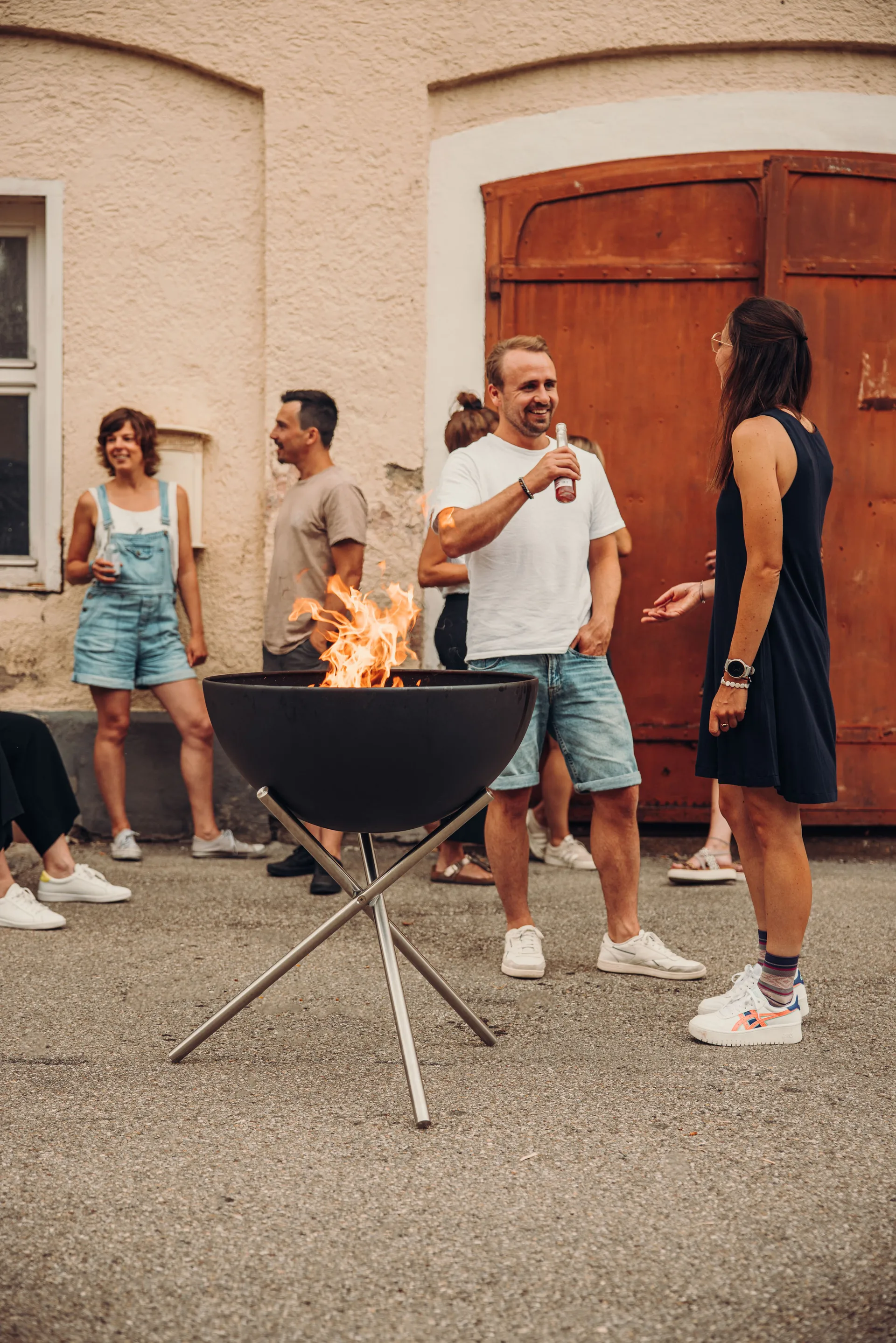 BOWL 70 kolmijalkainen jalusta, Hopea Höfats
