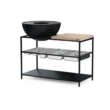 FIRE KITCHEN säilytyslaatikot - Ruostumaton teräs, 5 osaa - Höfats