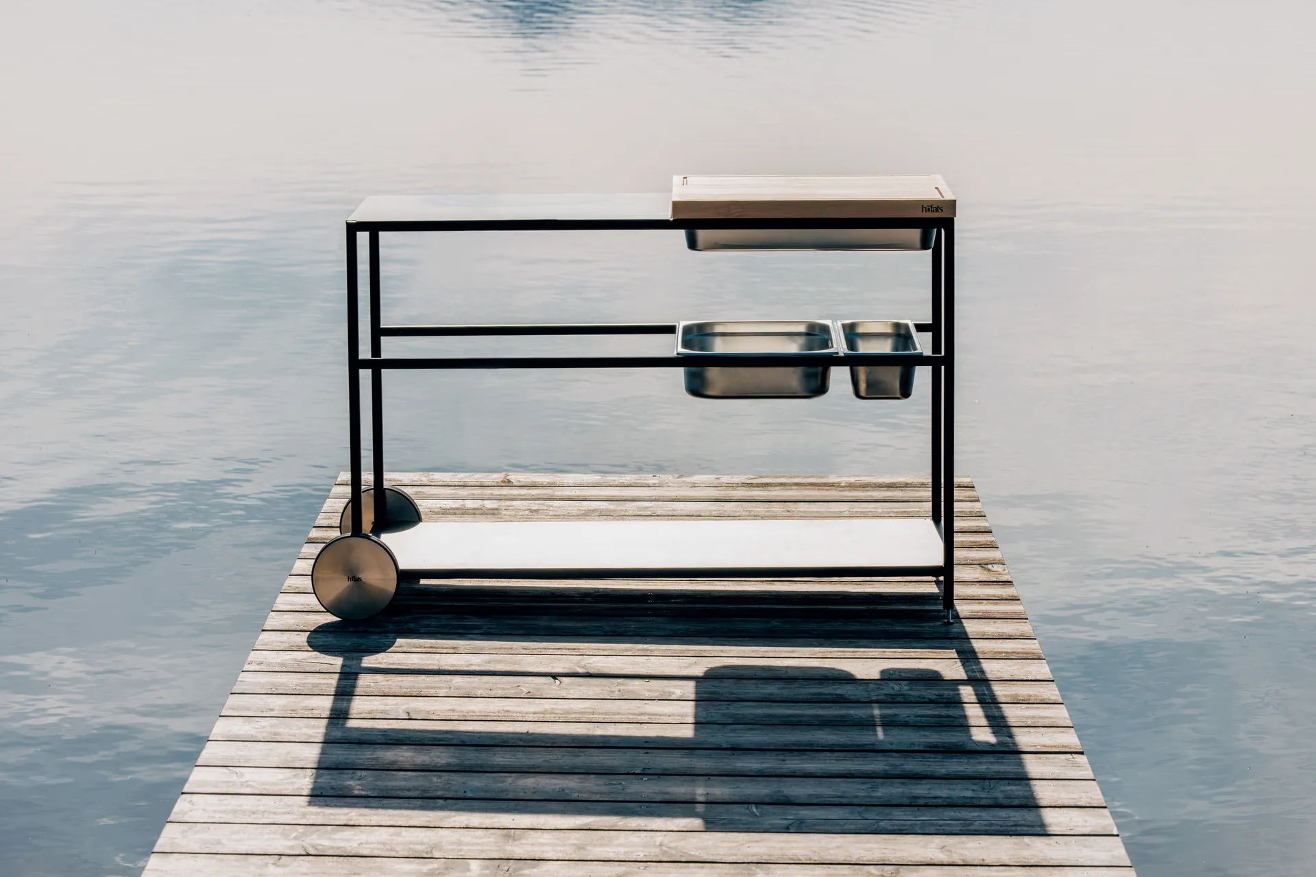 FIRE KITCHEN ulkokeittiö, Musta Höfats