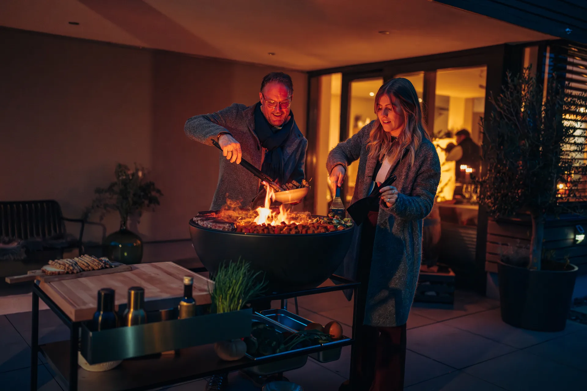 FIRE KITCHEN ulkokeittiö, Musta Höfats