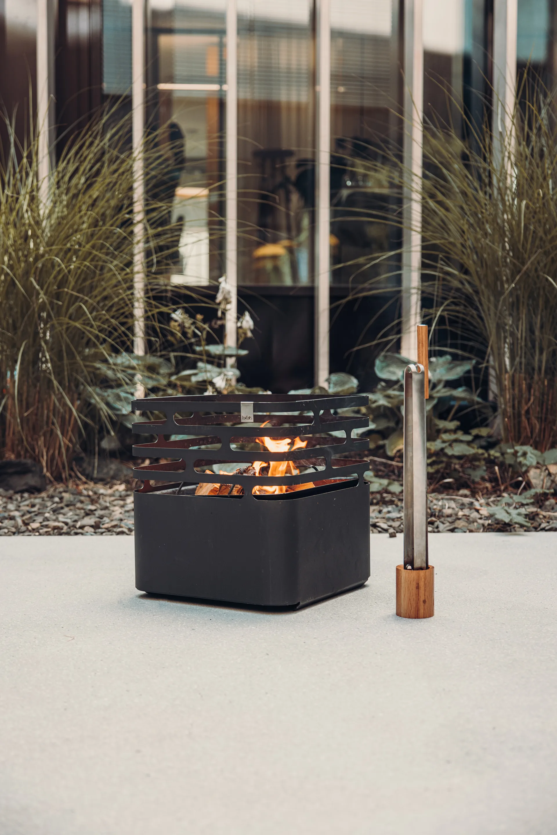 Höfats tulisetti, Ruostumaton teräs rasia, 3 osaa Höfats