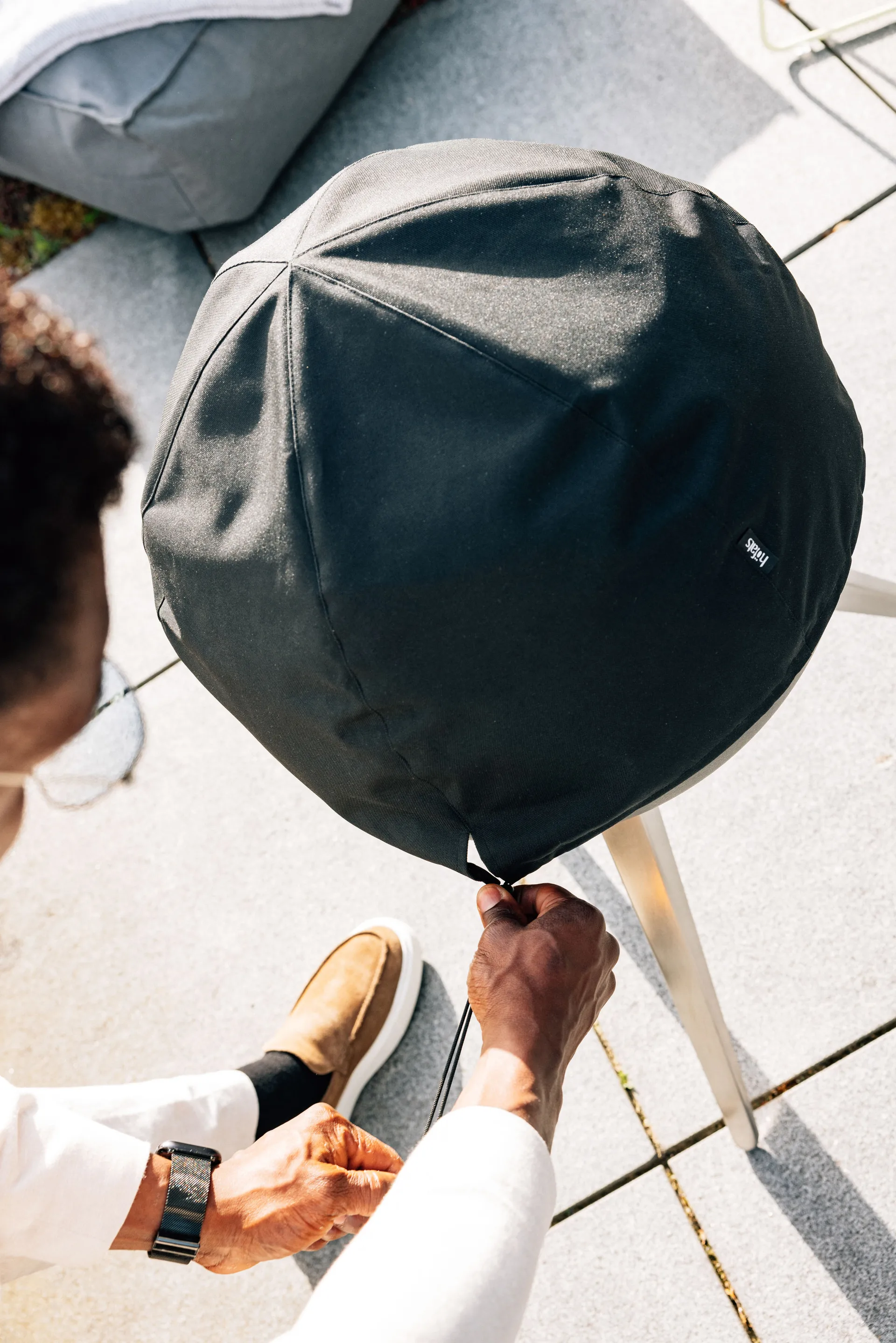 MOON 45 päällinen, Musta Höfats