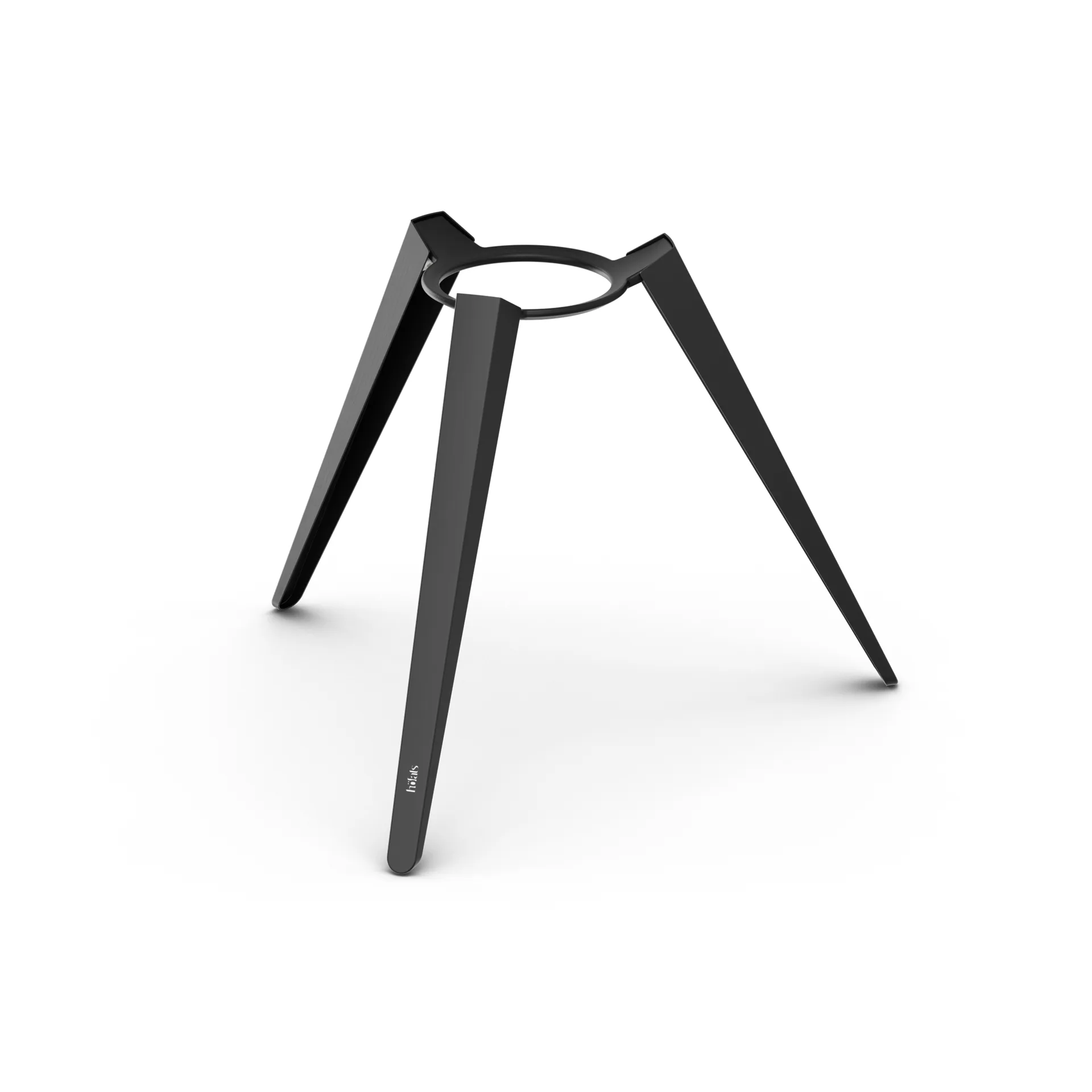 MOON 45 tulisija, All black, korkea jalusta Höfats