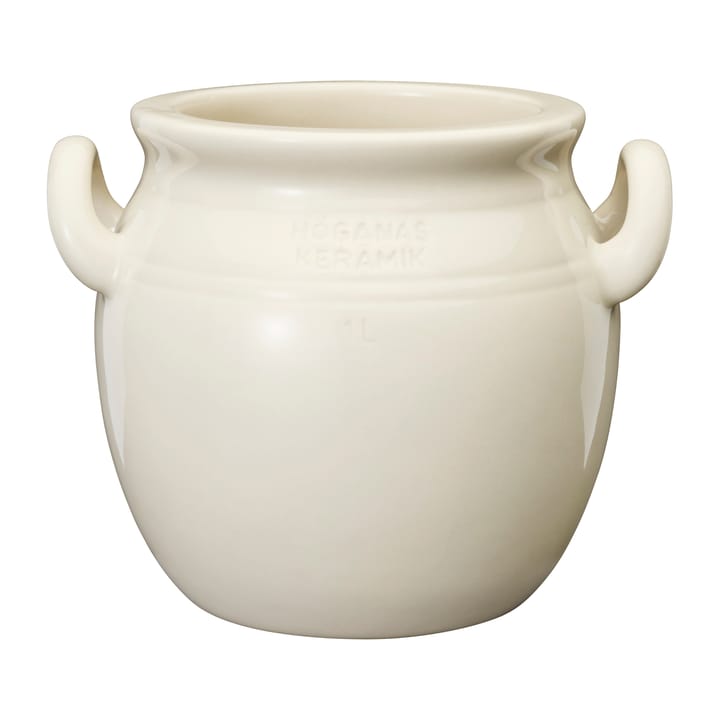 Höganäs Keramik -ruukku 1 L - Hiekka - Höganäs Keramik