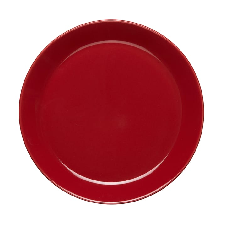 Höganäs lautanen 20 cm - omenanpunainen, kiiltävä - Höganäs Keramik