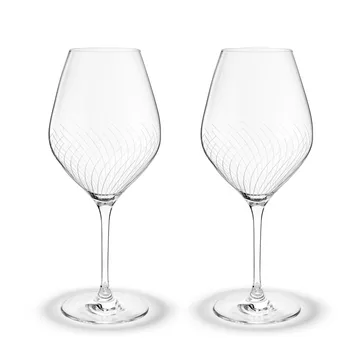 Cabernet Lines bourgognelasi 69 cl 2-pack - Kirkas - Holmegaard