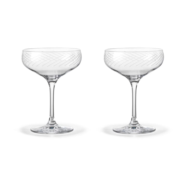 Cabernet Lines cocktaillasi 29 cl 2-pakkaus - Kirkas - Holmegaard