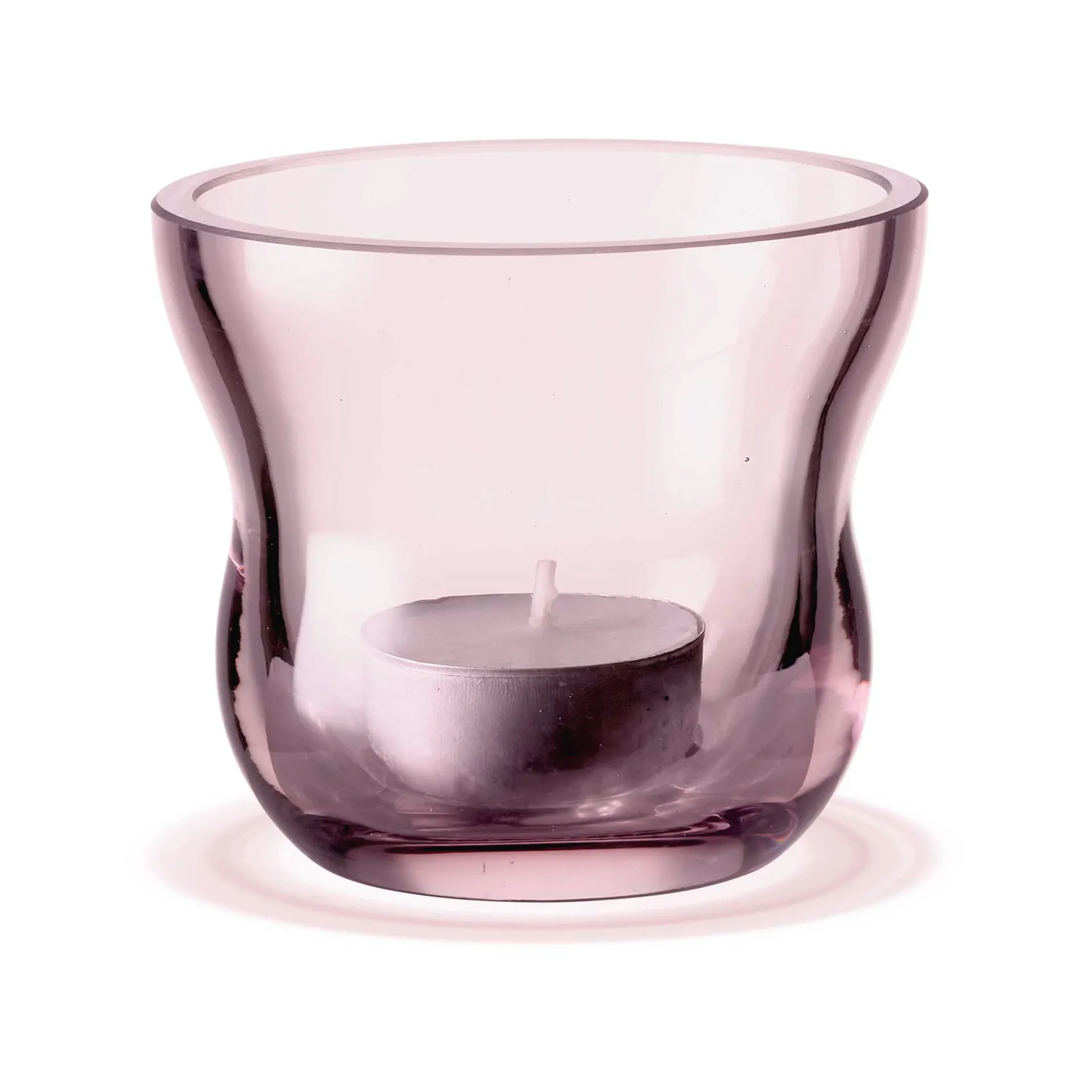 Calabas kynttilälyhty 7,5 cm, Burgundy Holmegaard