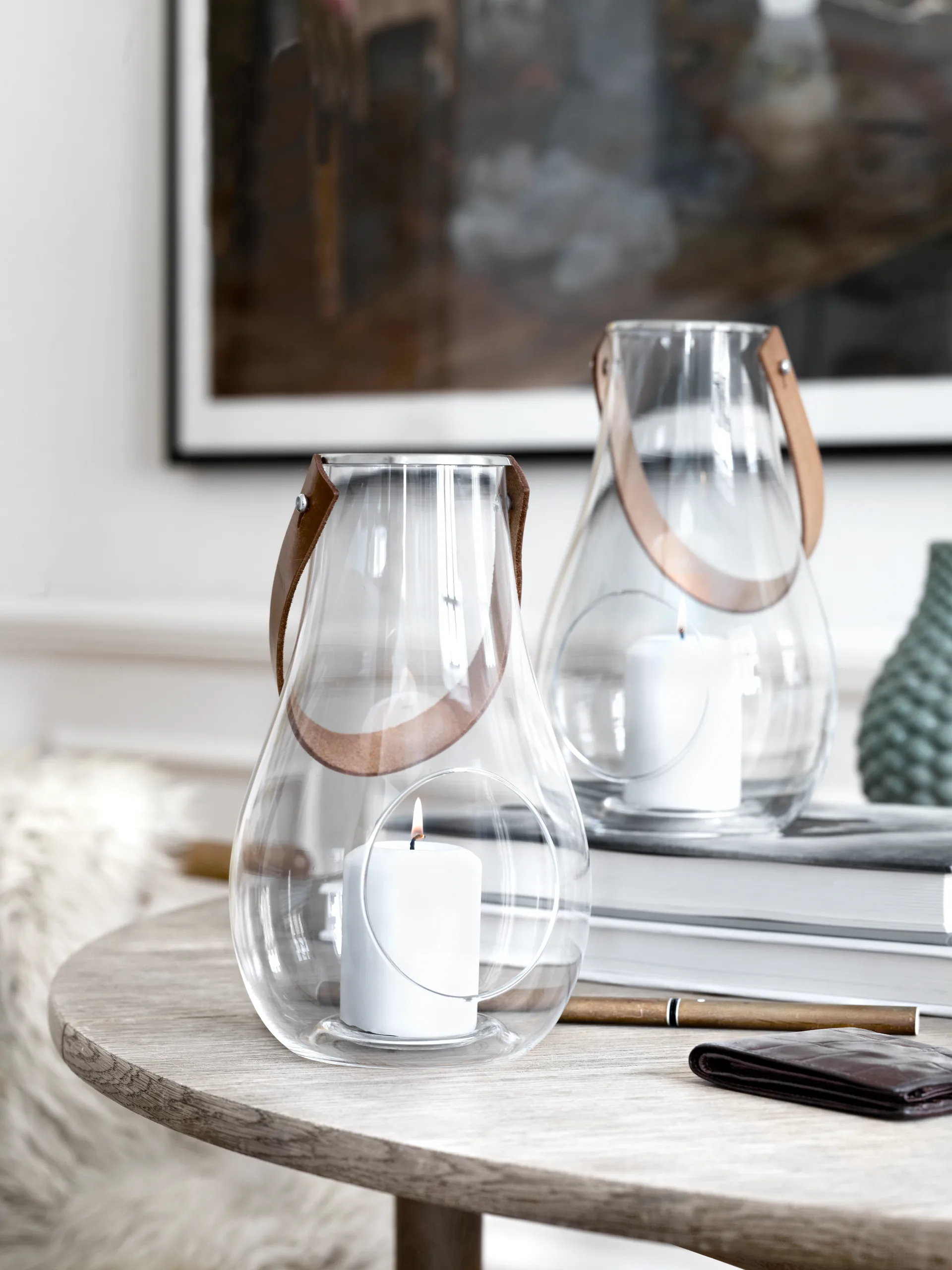 Design With Light lyhty, 29 cm Holmegaard