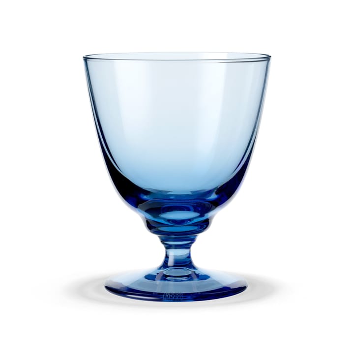 Flow lasi jalalla 35 cl - Sininen - Holmegaard