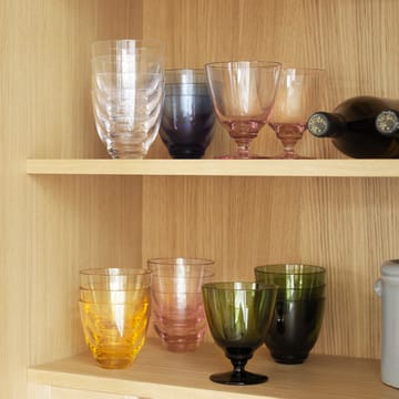 Flow lasi jalalla 35 cl - Vaaleanpunainen - Holmegaard