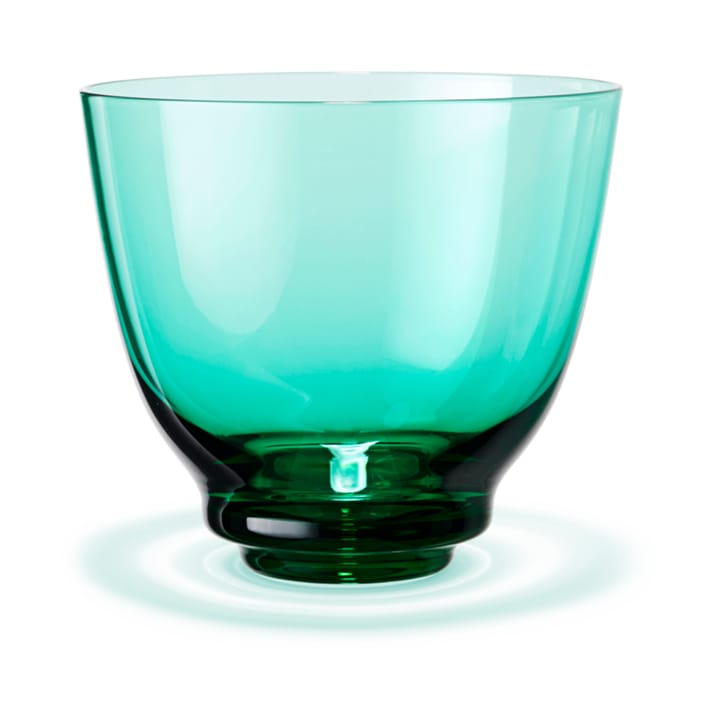 Flow vesilasi 35 cl - Emerald green - Holmegaard