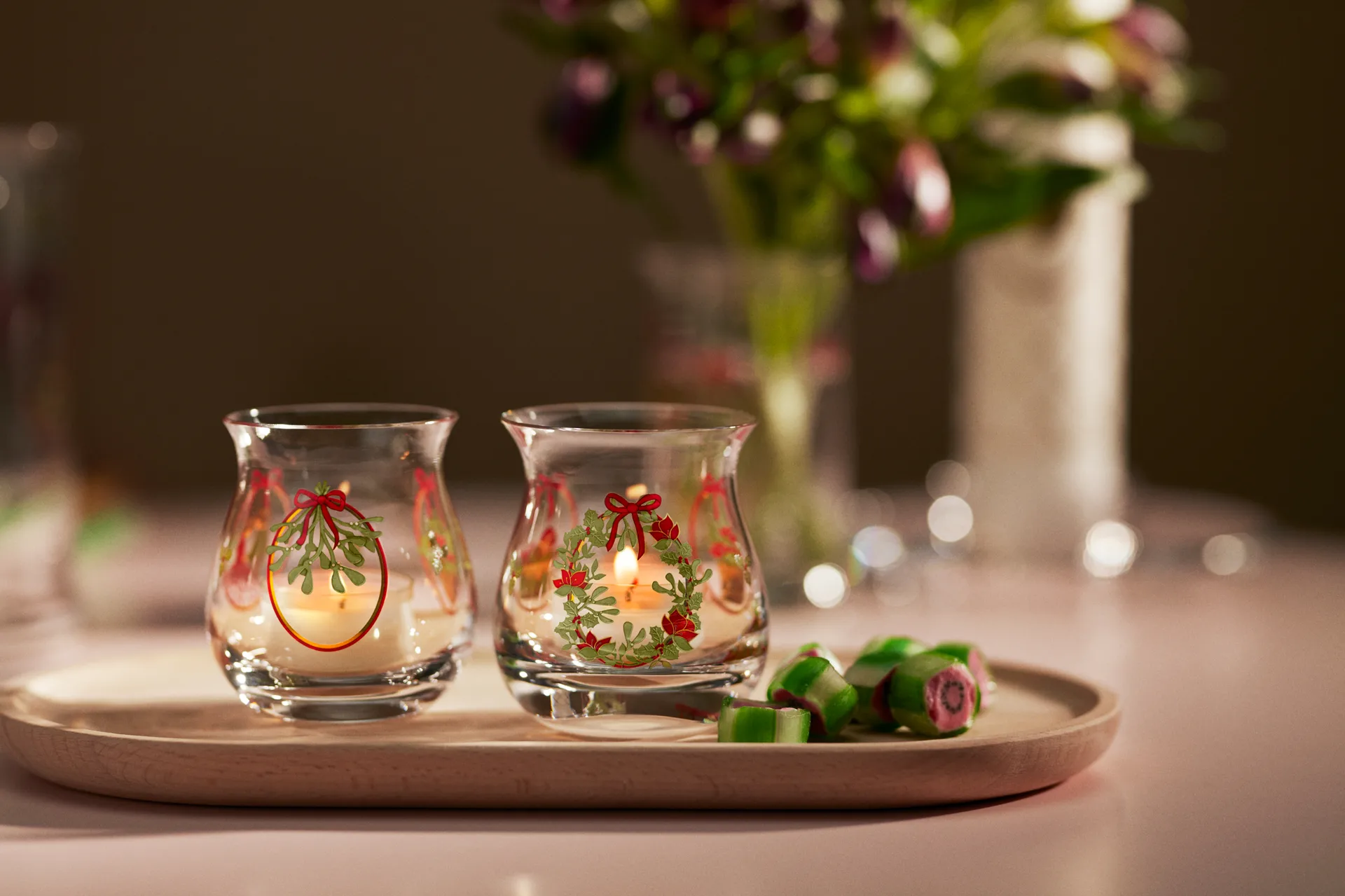 Holmegaard Christmas joulu kynttilälyhty 2-pack, 2025 Holmegaard