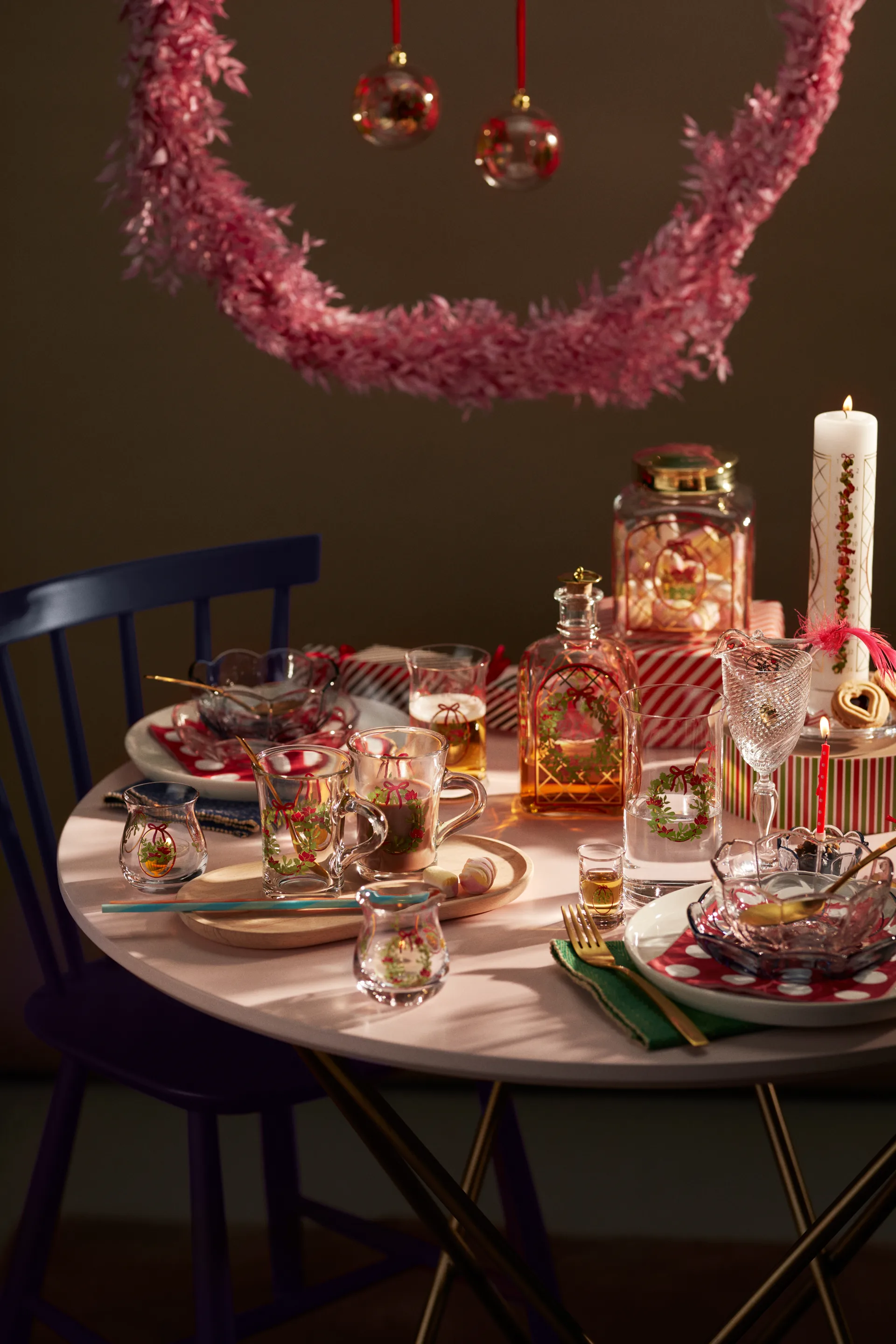 Holmegaard Christmas joulu snapsipullo, 2025 Holmegaard