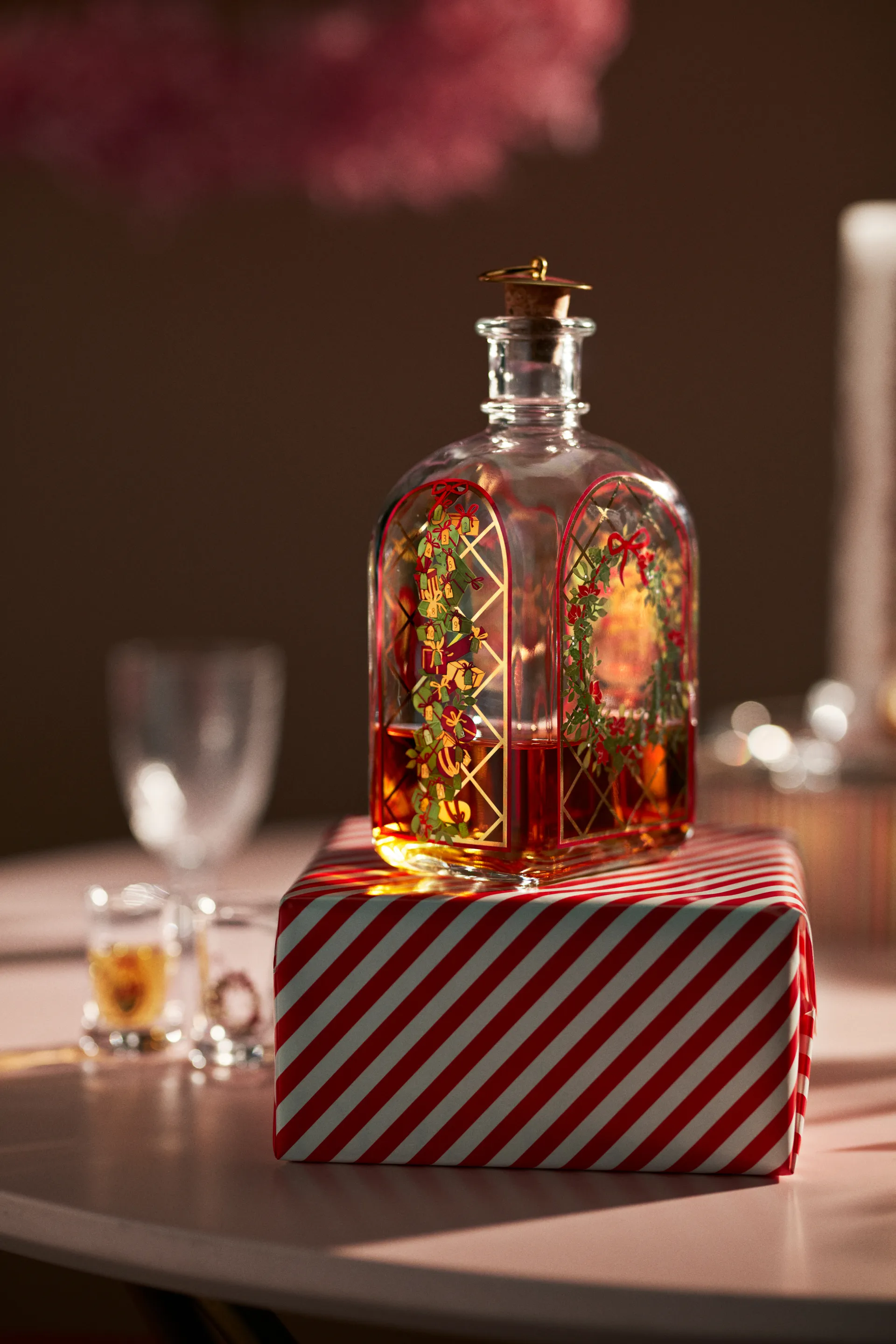 Holmegaard Christmas joulu snapsipullo, 2025 Holmegaard