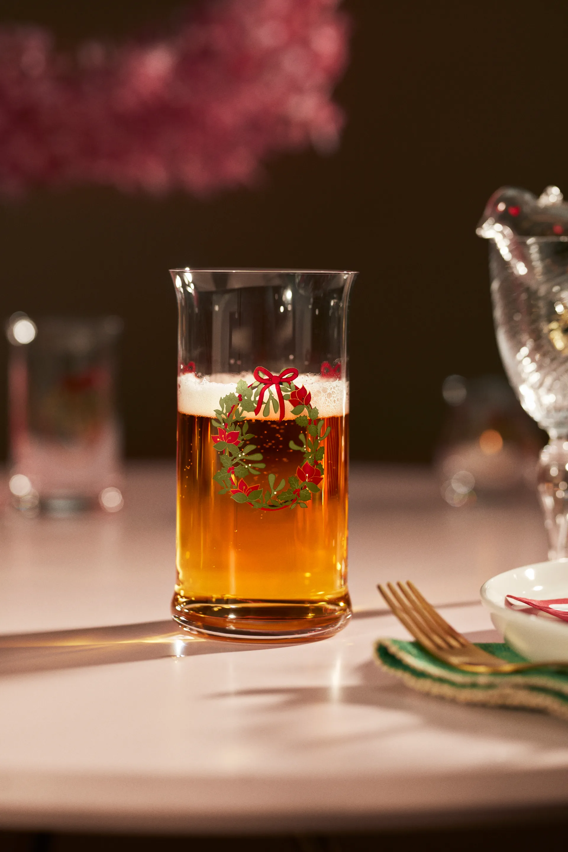 Holmegaard Christmas olutlasi 50 cl, 2025 Holmegaard