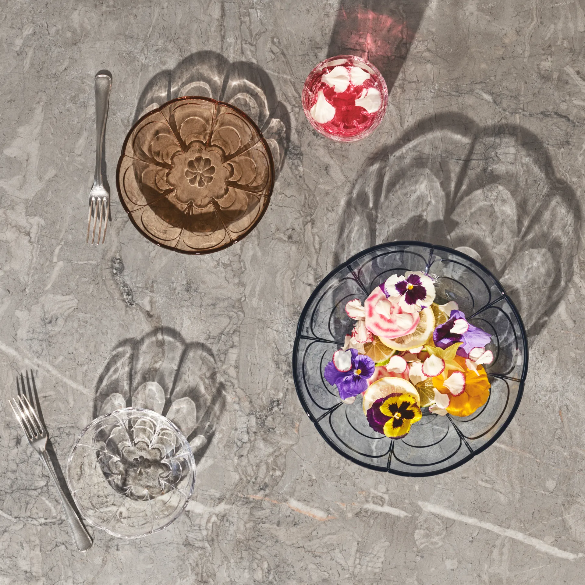 Lily vesilasi 32 cl 2-pakkaus, Cherry blossom Holmegaard