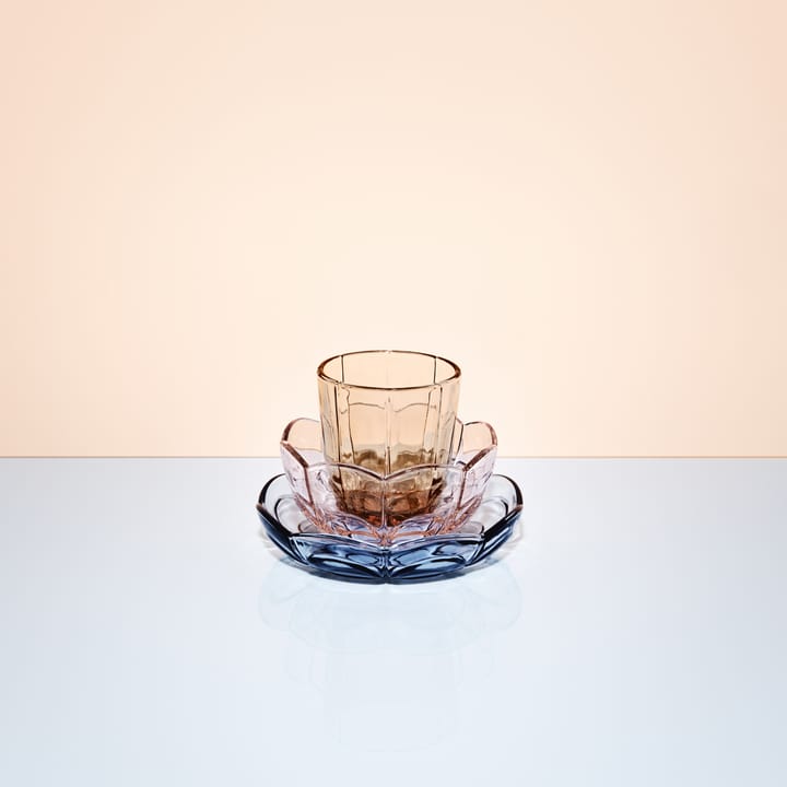 Lily vesilasi 32 cl 2-pakkaus, Toffee rose Holmegaard