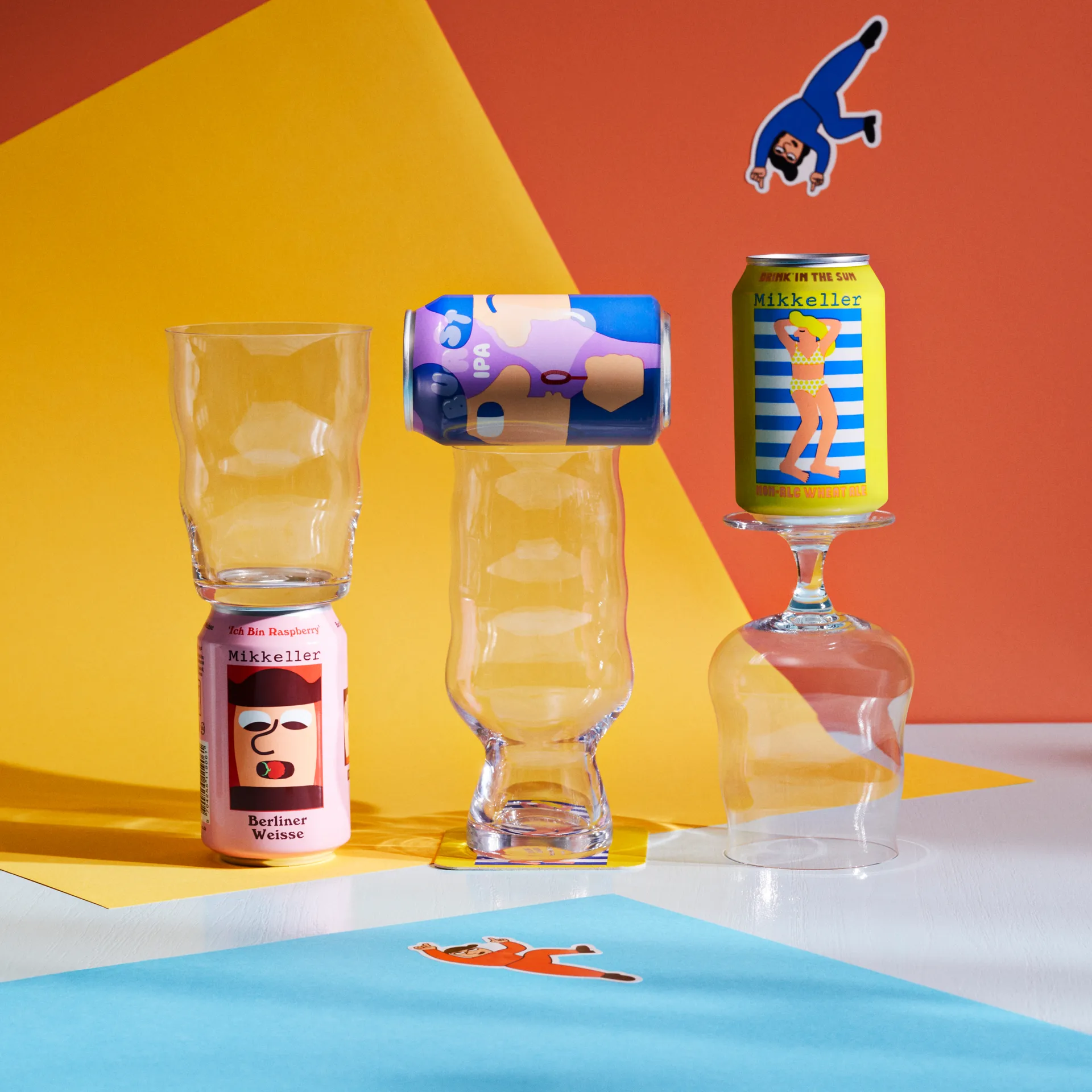 Mikkeller pint olutlasi 2-pack, 40 cl Holmegaard