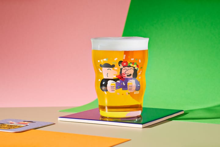 Mikkeller pint-olutlasi 40 cl, 2025 Holmegaard