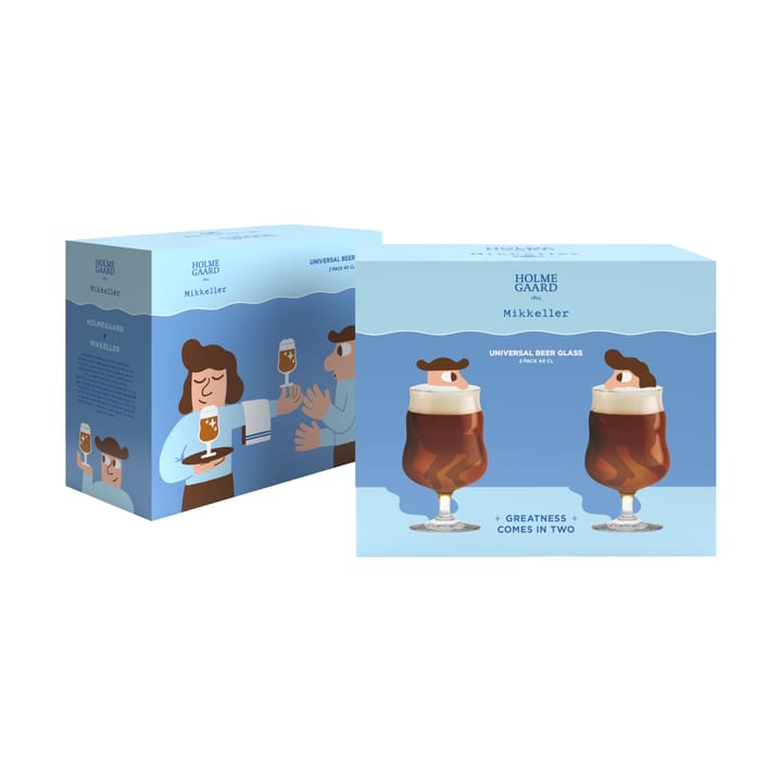 Mikkeller universal olutlasi 2-pack, 40 cl Holmegaard