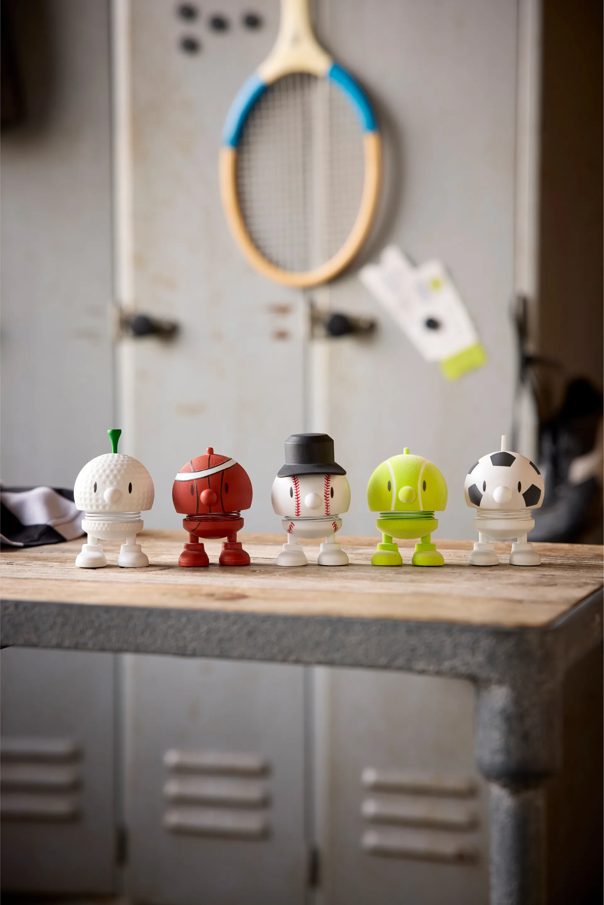 Hoptimist Baseball Bumble S figuuri, Valkoinen Hoptimist