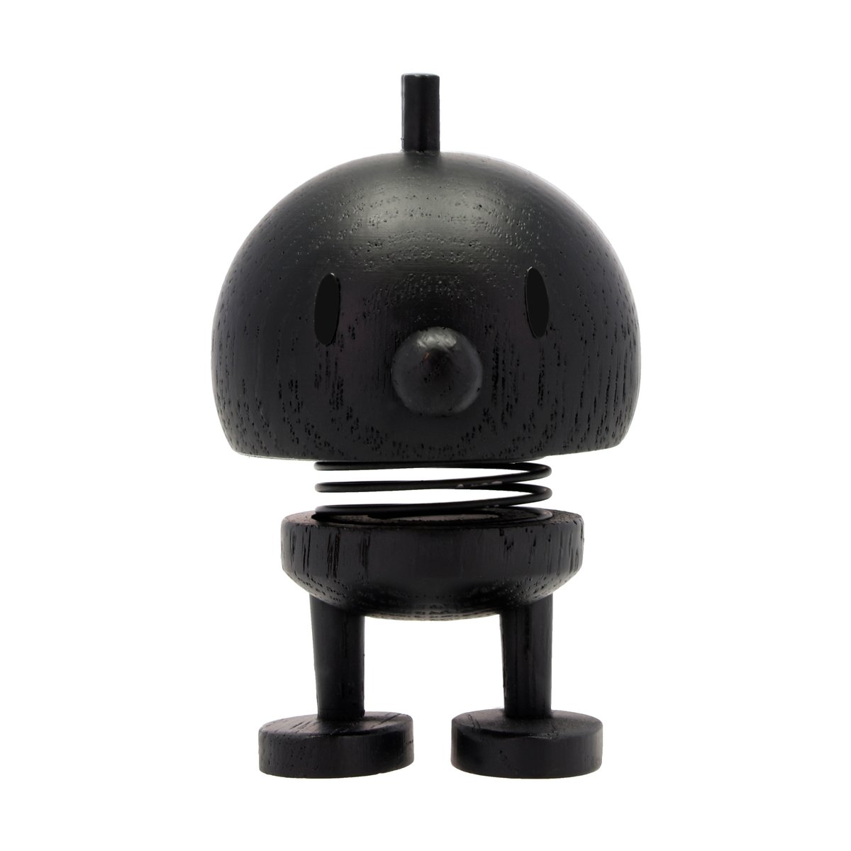 Hoptimist Bumble S figuuri Stained oak | Skandinaavinen Sisustus | Puuhahmot | Musta