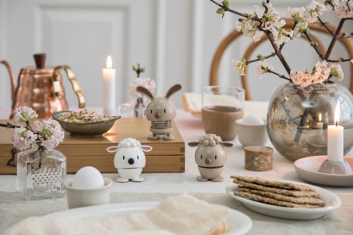 Hoptimist Bunny -hahmo 9 cm, Latte Hoptimist