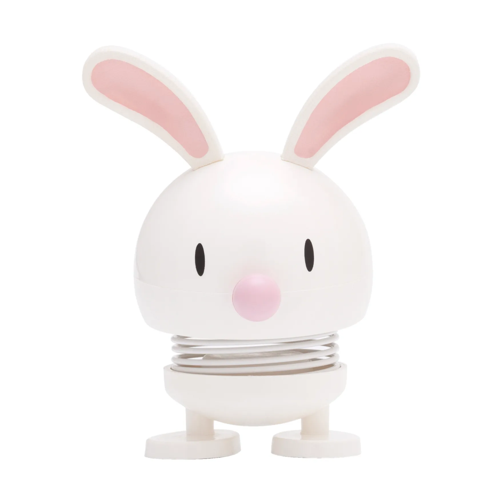 Hoptimist Bunny -hahmo 9 cm, White Hoptimist