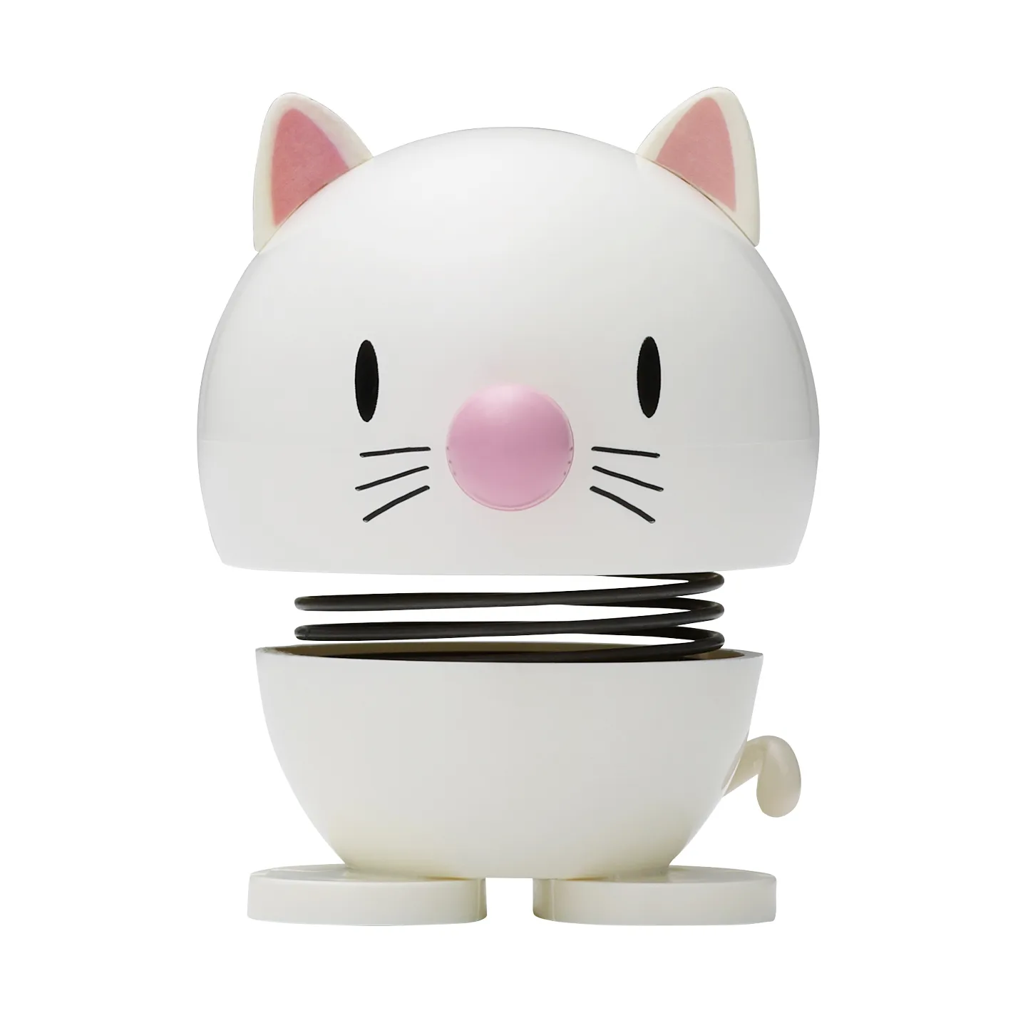 Hoptimist Cat -hahmo 7,3 cm, White Hoptimist